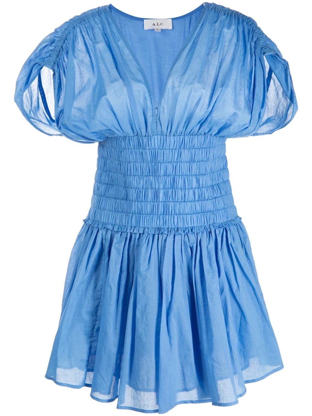 ALC Sea Blue Luna Mini Dress